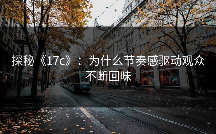 探秘《17c》：为什么节奏感驱动观众不断回味