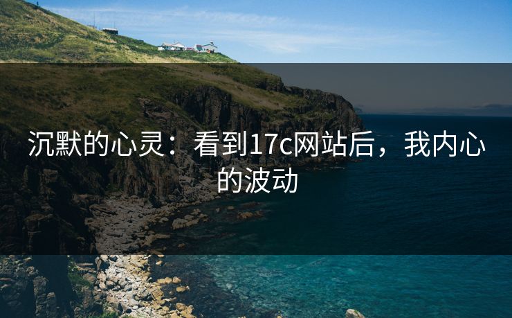 沉默的心灵：看到17c网站后，我内心的波动